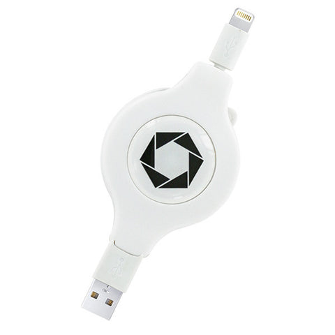 6 Foot Retractable Lightning Cable by Celltronix