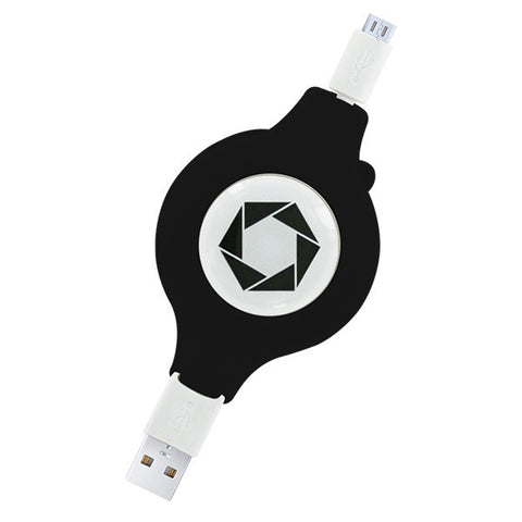 6 Foot Retractable Micro-USB Cable by Celltronix