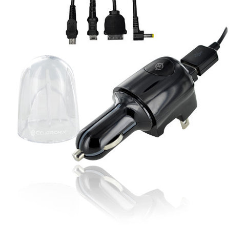 Celltronix Interchangeable Tip Wall, Car & USB Gaming Charger