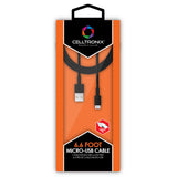 6 Foot Lighted Tip USB Charge & Sync Cables by Celltronix