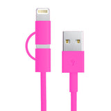 Micro-USB and Lightning Combo Cable by Celltronix