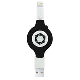 Retractable Lightning USB Cable by Celltronix