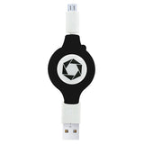 Retractable Micro-USB Sync/Charge Cable by Celltronix