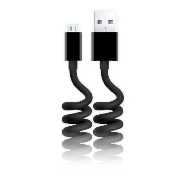 Magic Micro 6 Foot Coiled Double Reversible Micro USB Cable – Celltronix