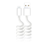 Magic Micro 6 Foot Coiled Double Reversible Micro USB Cable